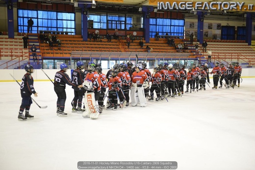 2016-11-01 Hockey Milano Rossoblu U16-Caldaro 2909 Squadra